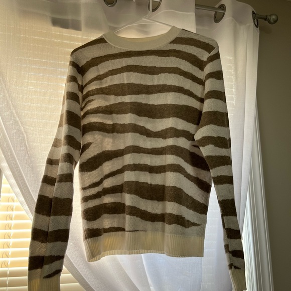a new day Sweaters - A New Day striped design print sweater